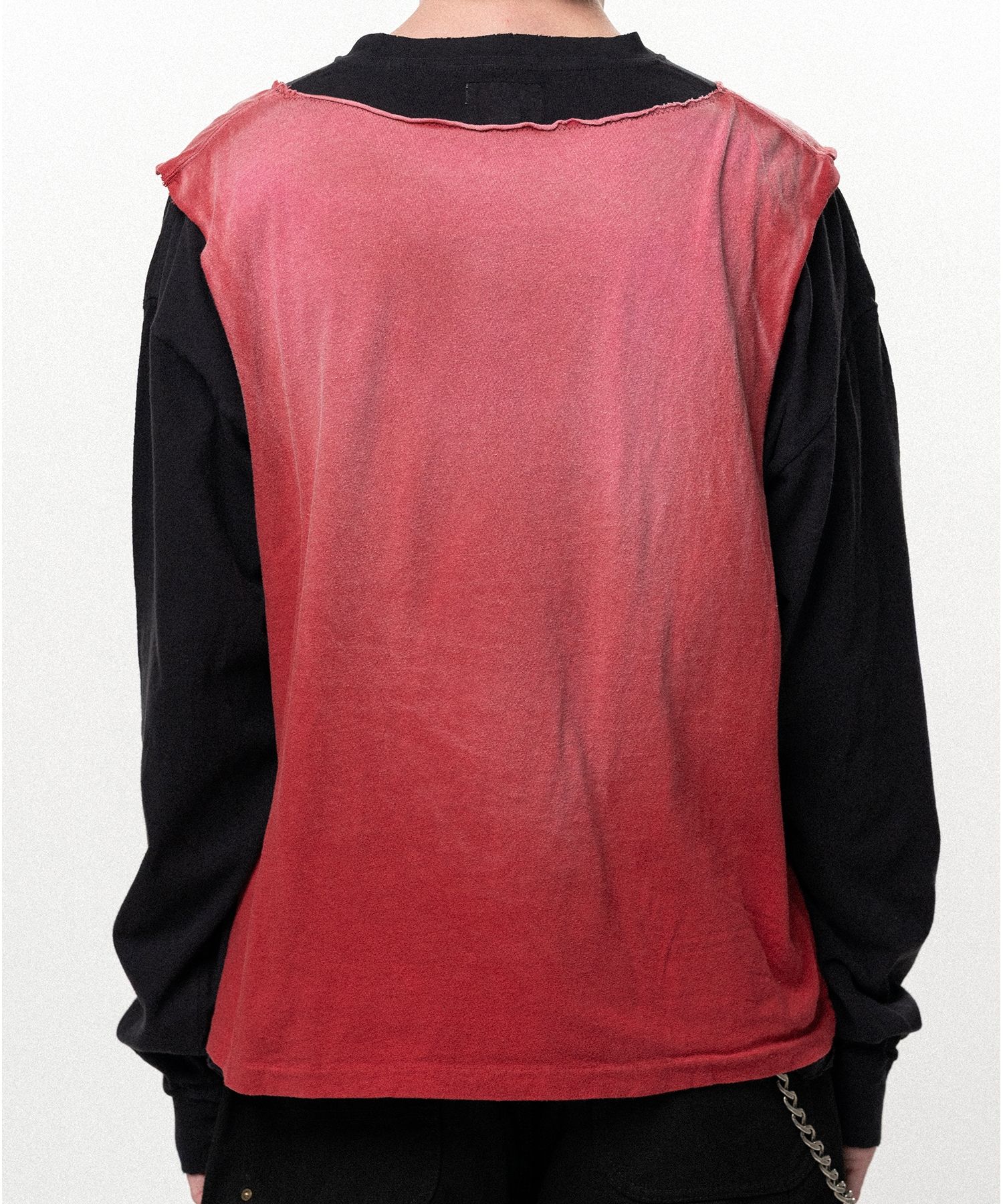 "THE DARKNESS WILL DISAPPEAR" Docking Long-Sleeve T-shirt