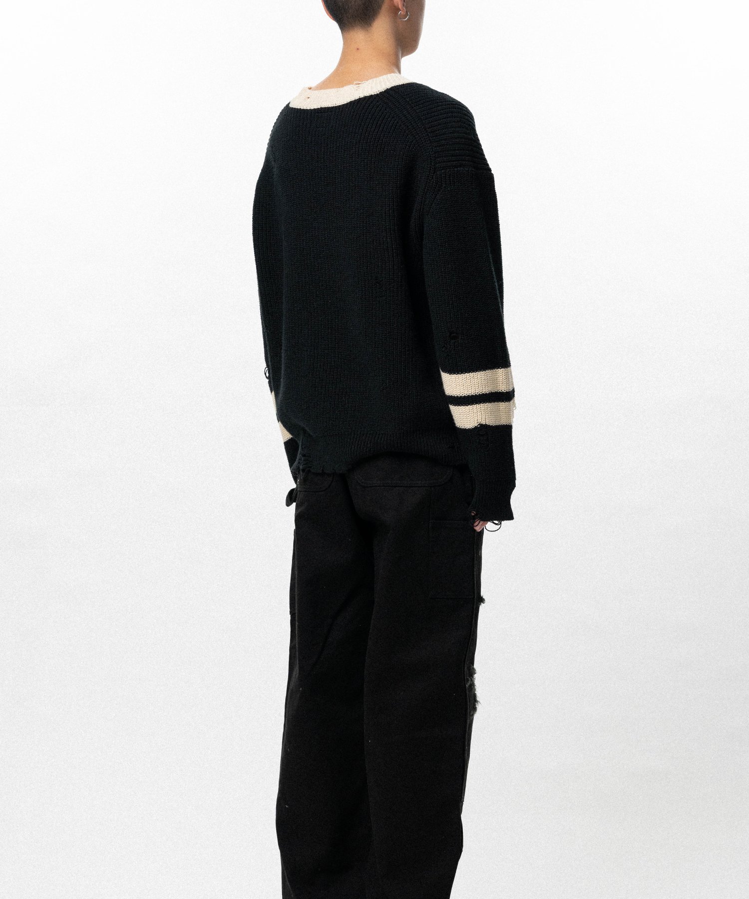 School V-neck Sweater