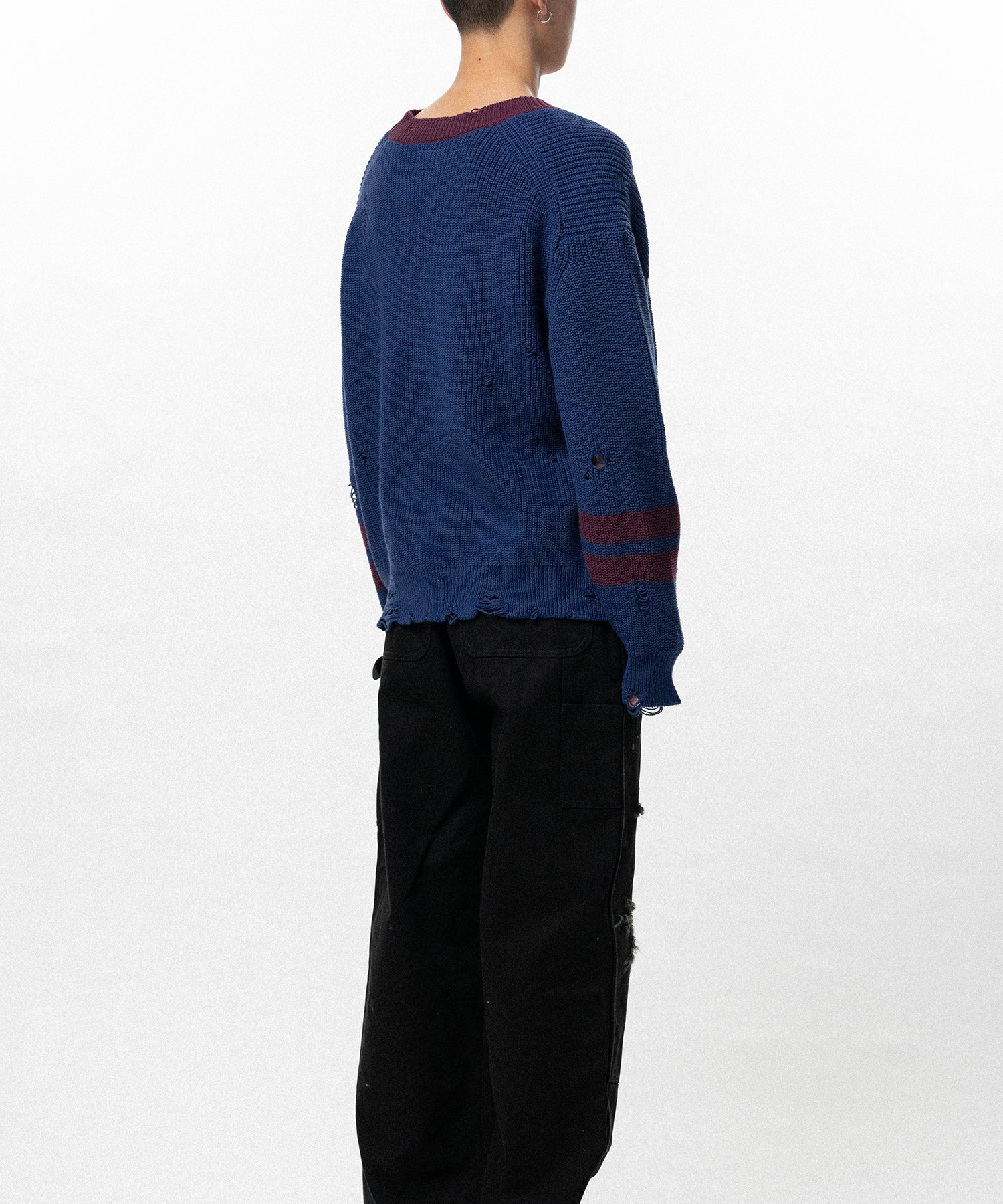 School V-neck Sweater