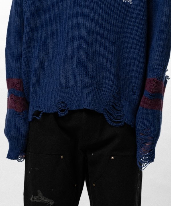 School V-neck Sweater