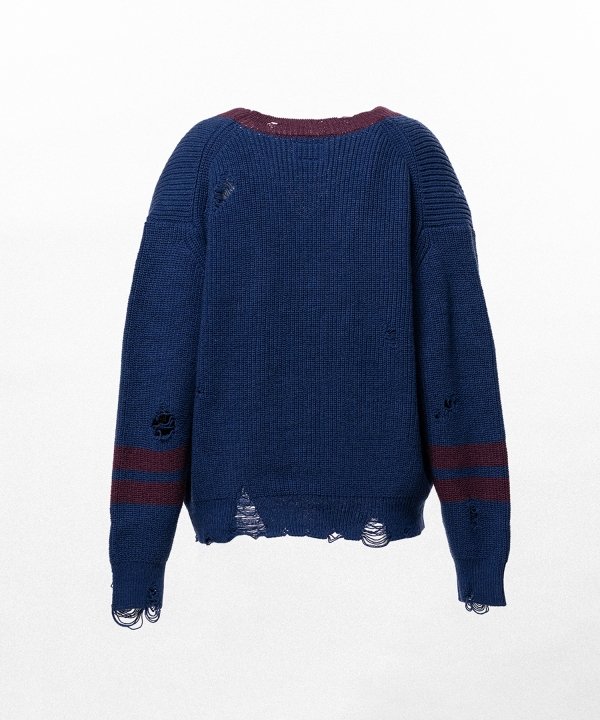 School V-neck Sweater
