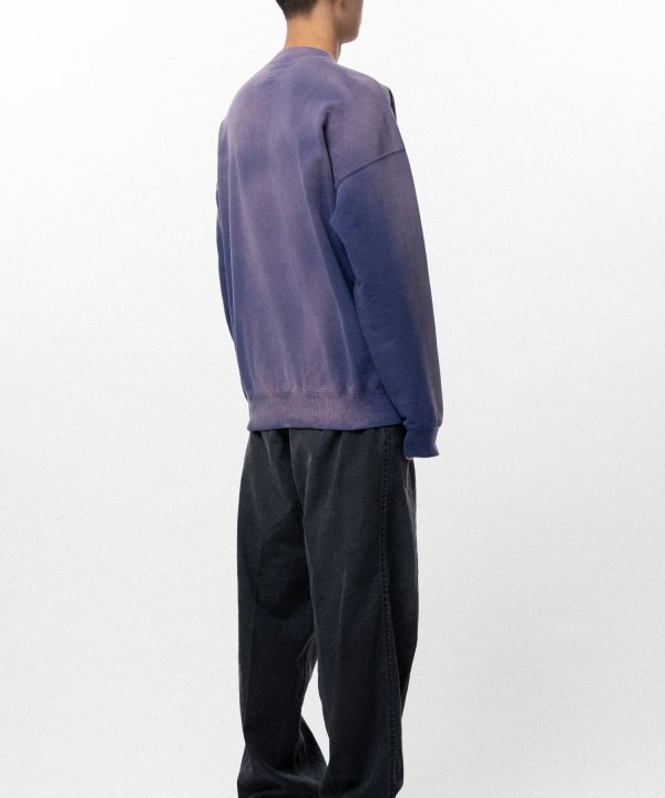 Henry Neck Sweat T/C with Multi-Patch Details