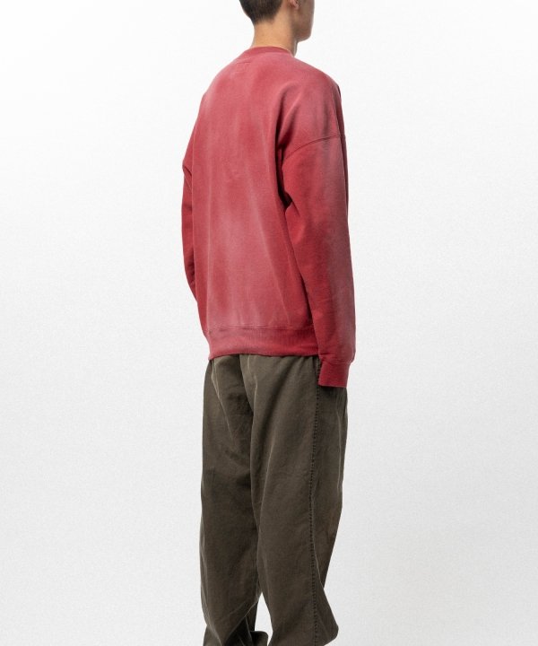 Henry Neck Sweat T/C with Multi-Patch Details