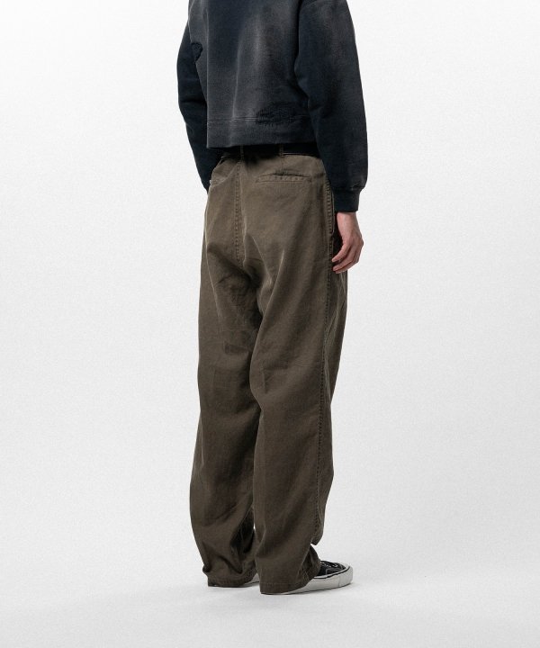 Linen Wide Slacks