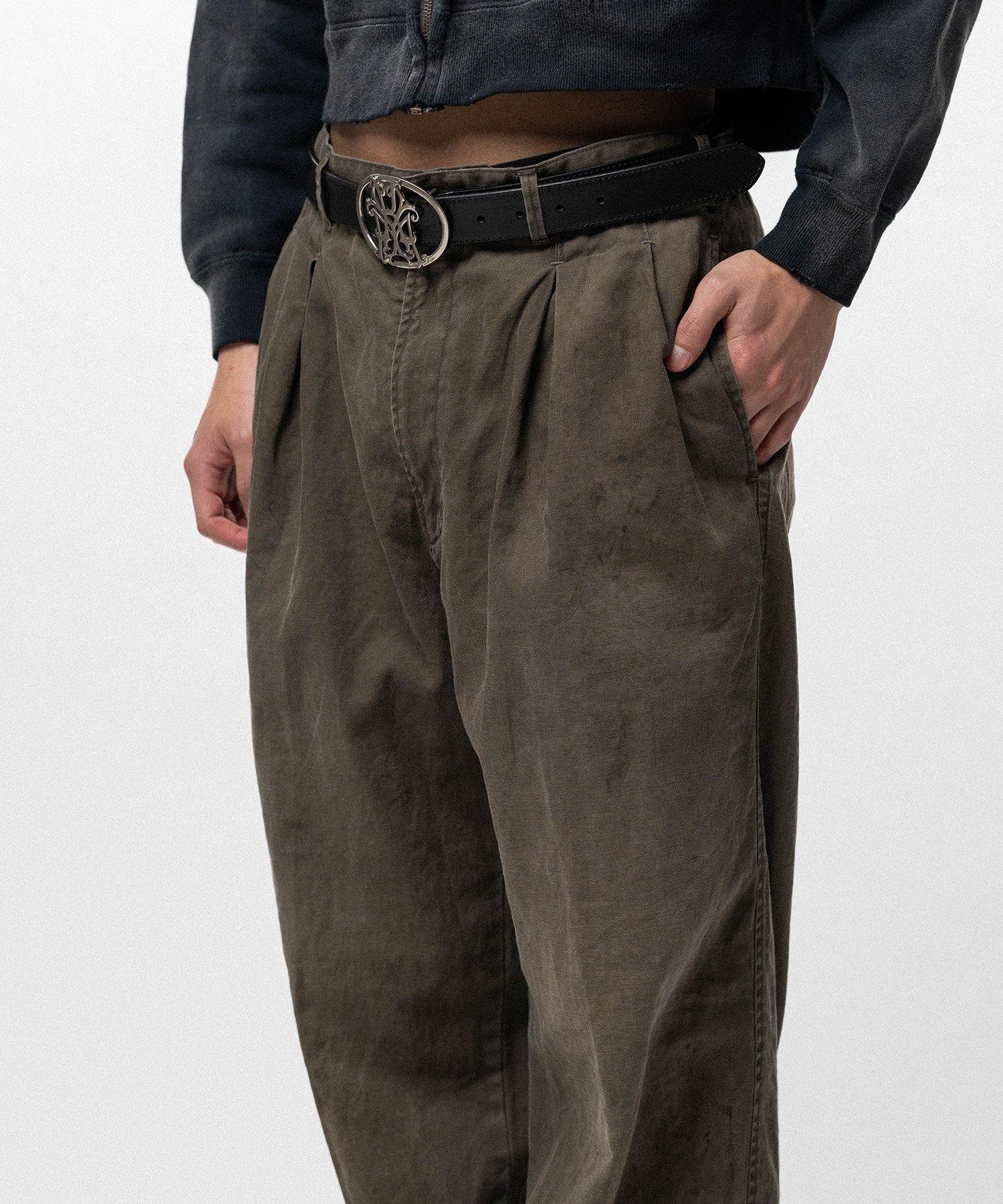 Linen Wide Slacks
