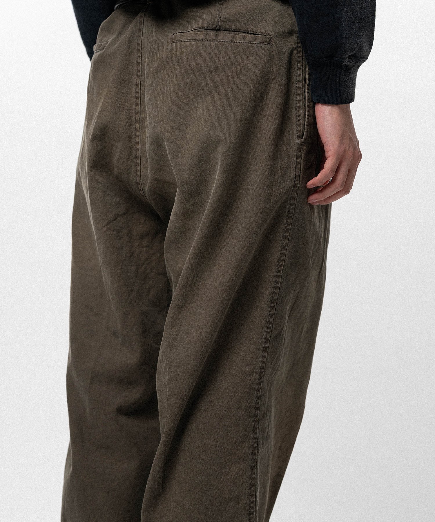 Linen Wide Slacks