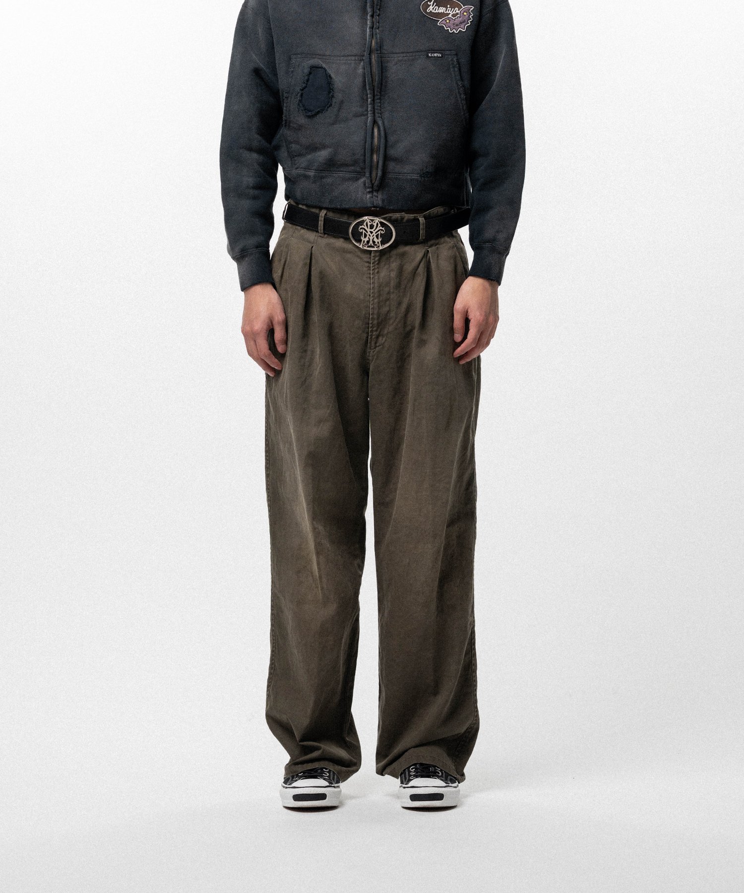 Linen Wide Slacks