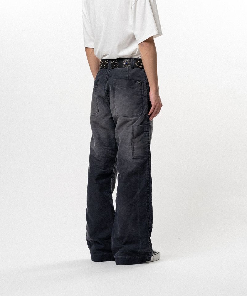 Distressed Moleskin Work Pants