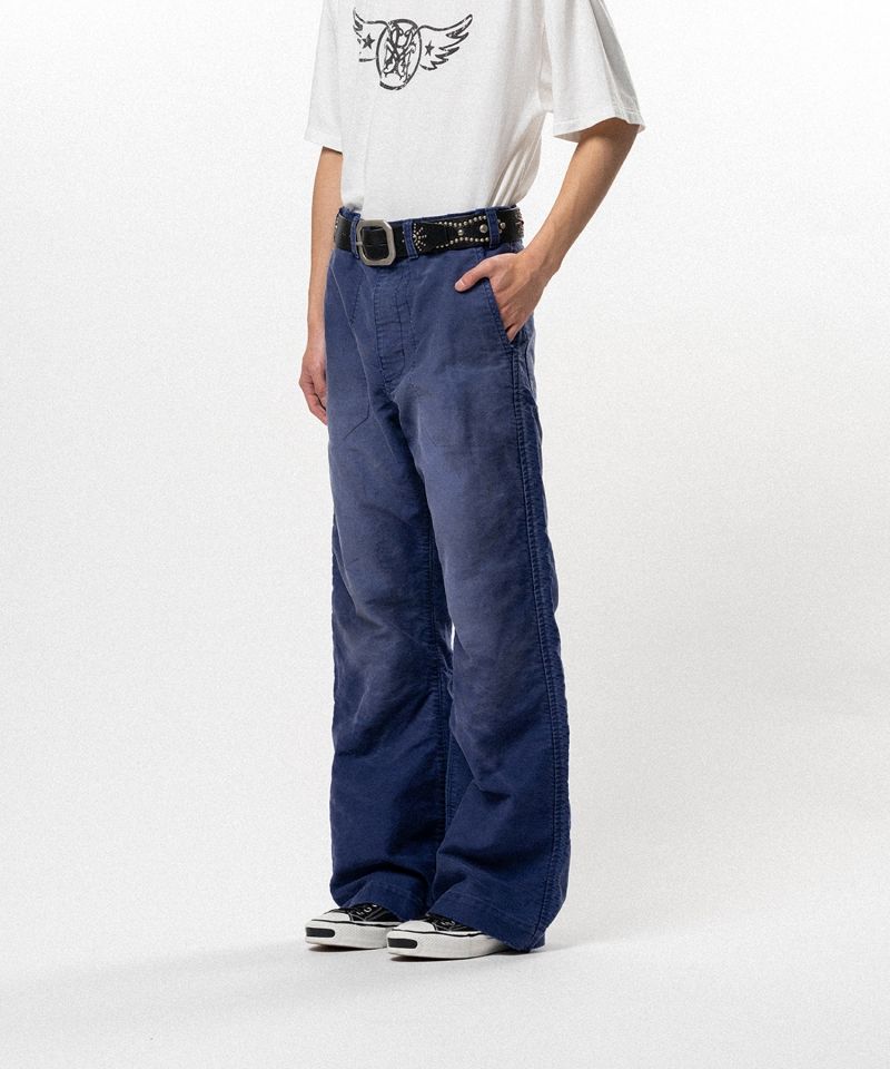 Distressed Moleskin Work Pants
