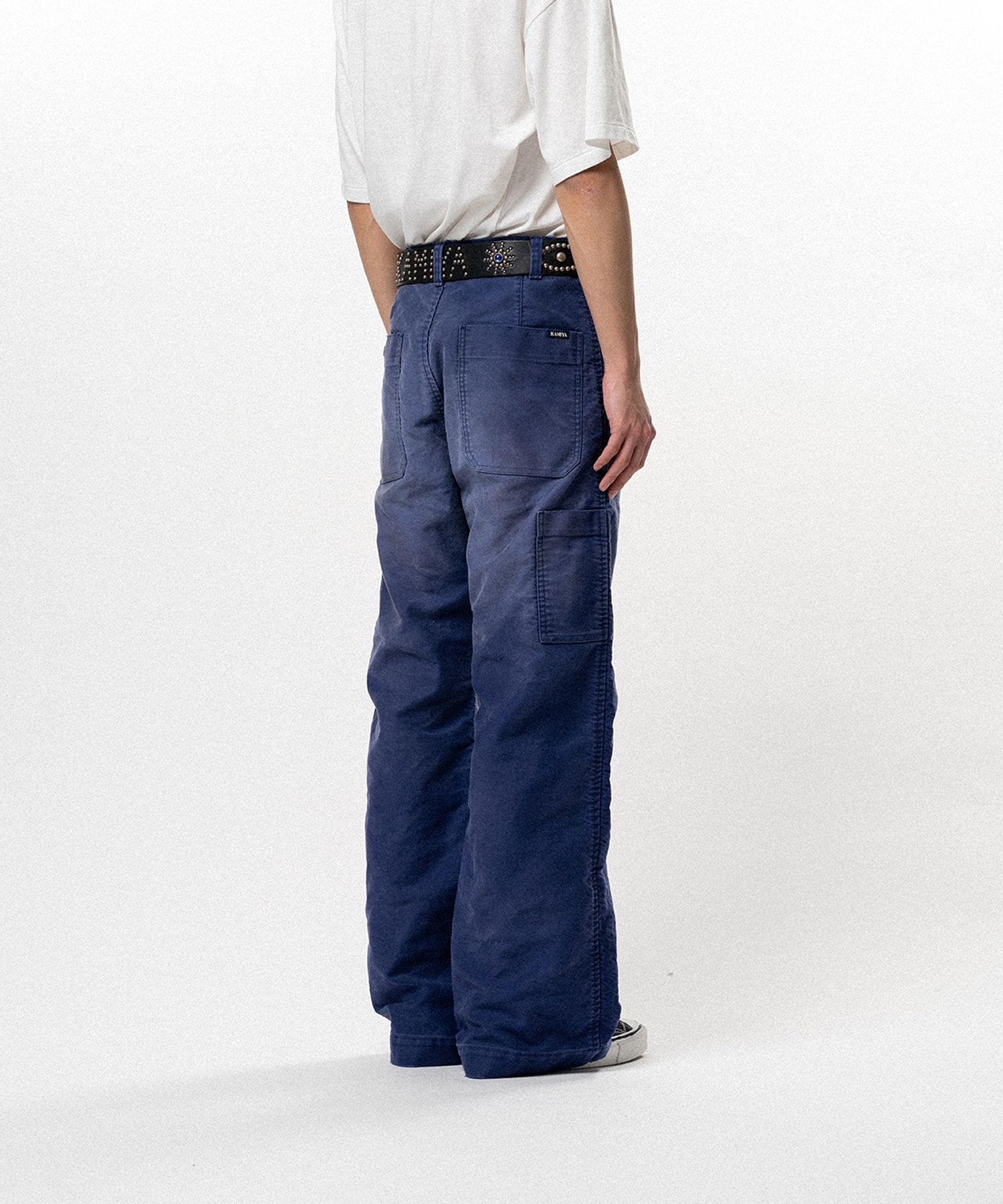 Distressed Moleskin Work Pants
