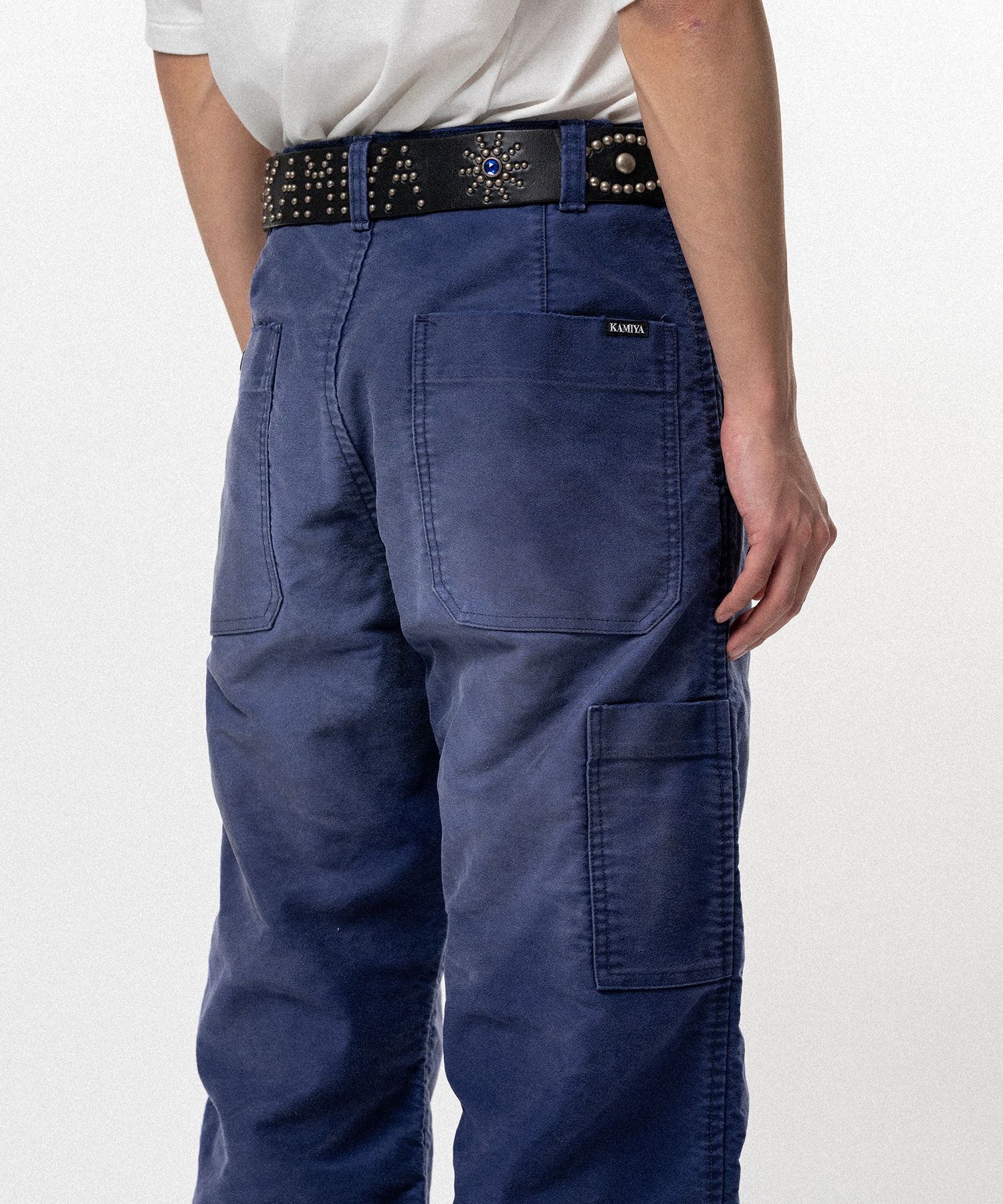 Distressed Moleskin Work Pants
