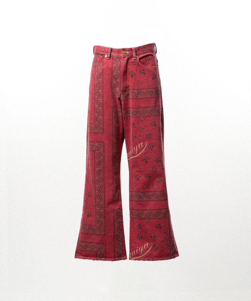 Bandana Print Jeans