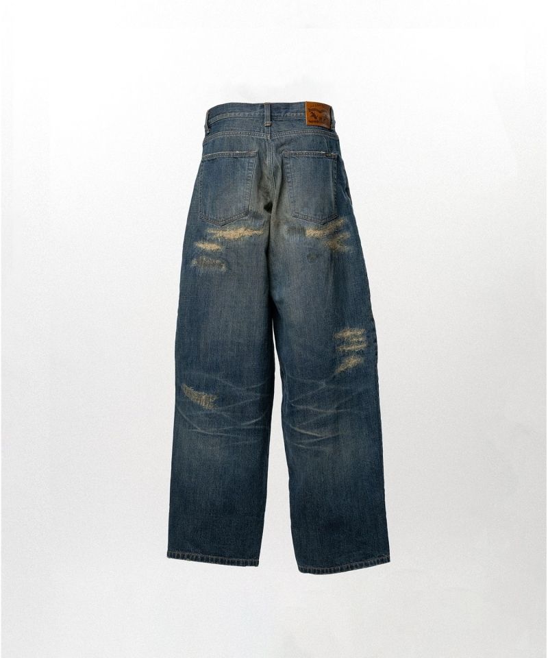 BORO Super Baggy Denim Pants