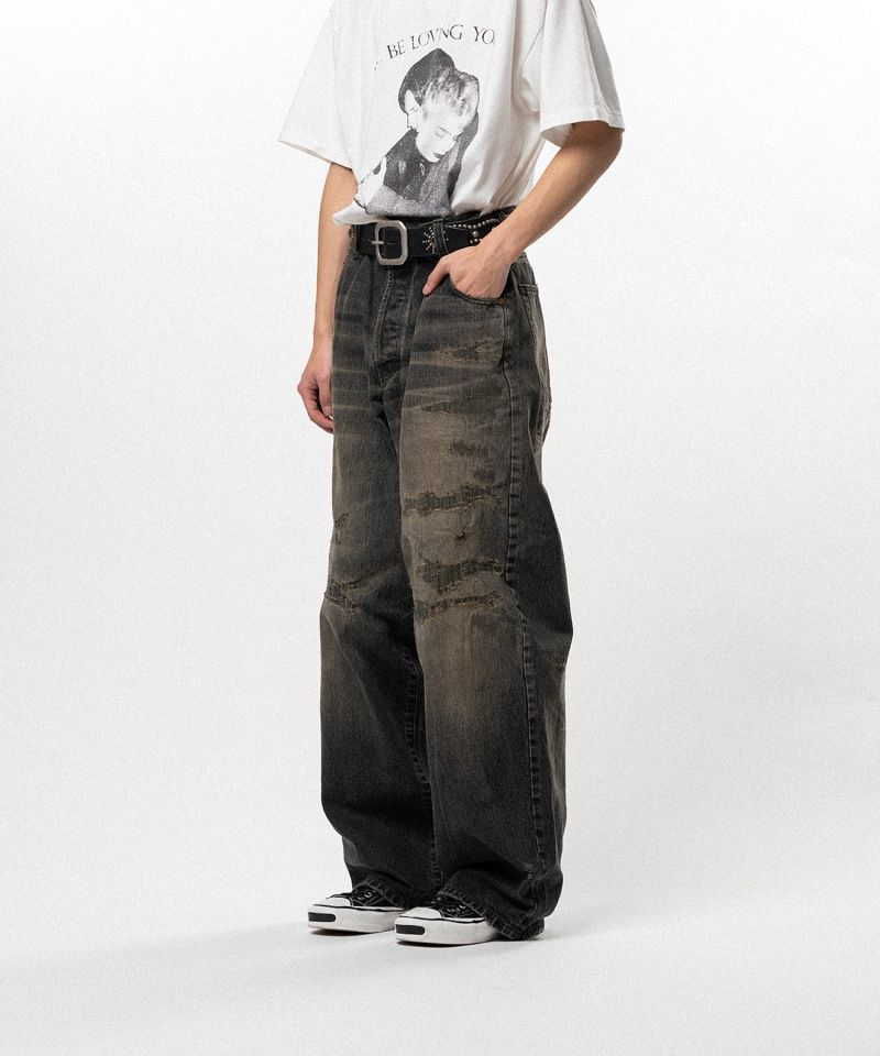 BORO Super Baggy Denim Pants