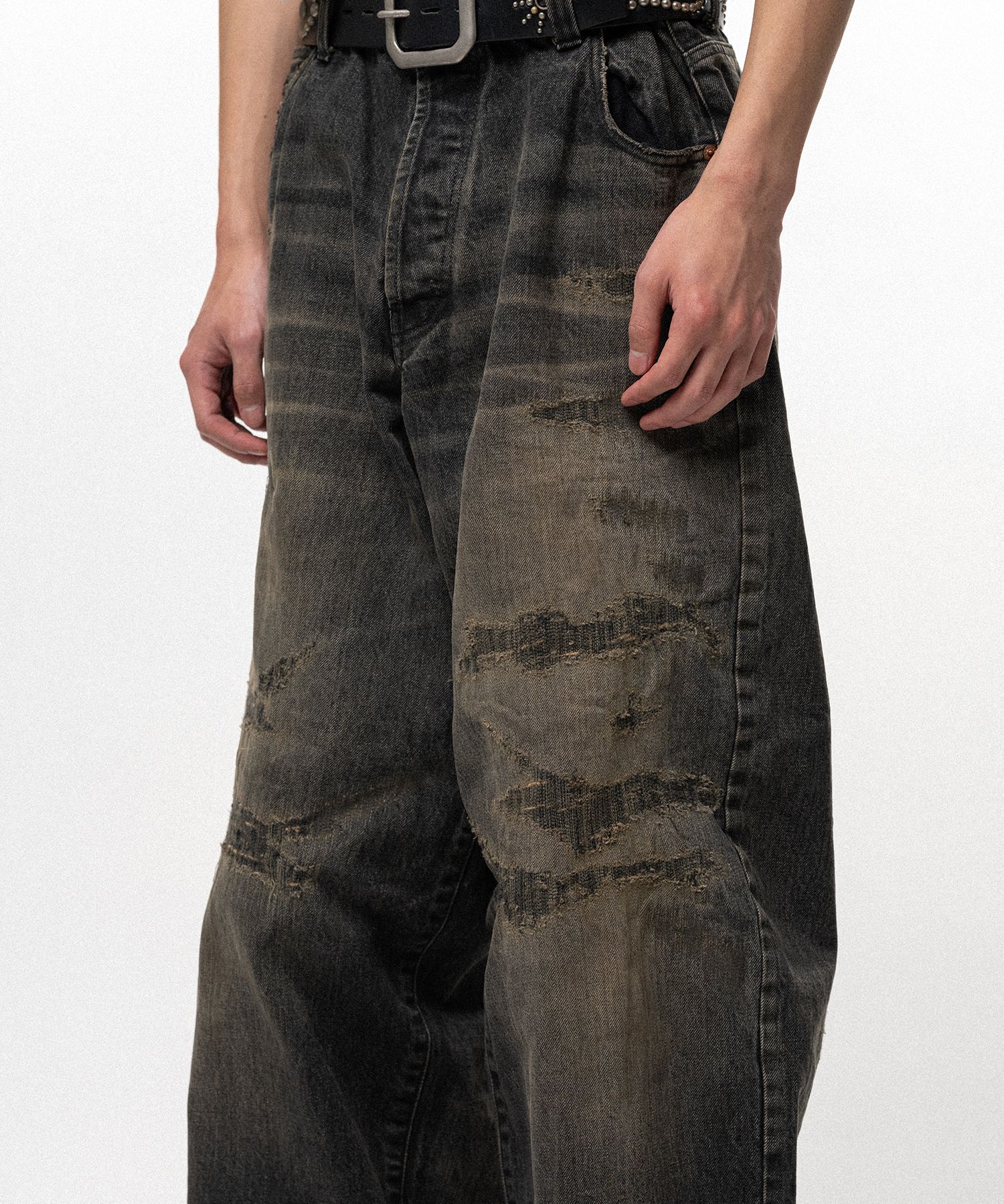 BORO Super Baggy Denim Pants