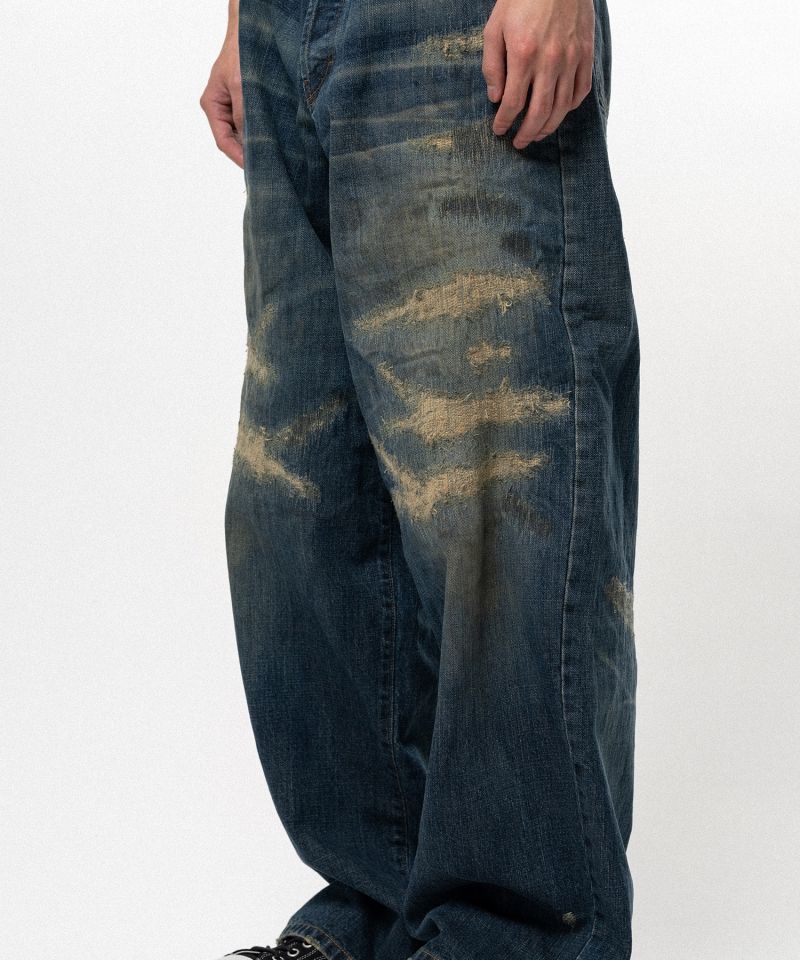 BORO Super Baggy Denim Pants