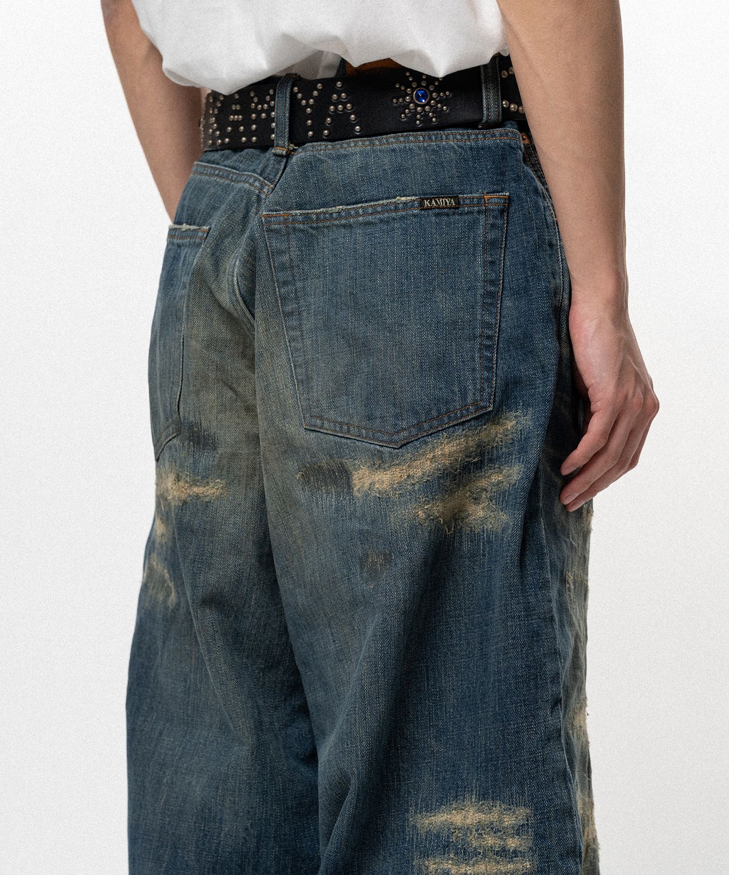 BORO Super Baggy Denim Pants