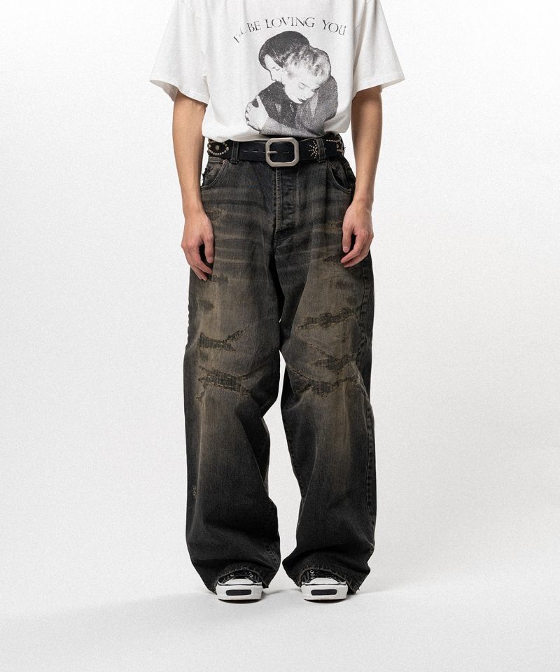 BORO Super Baggy Denim Pants