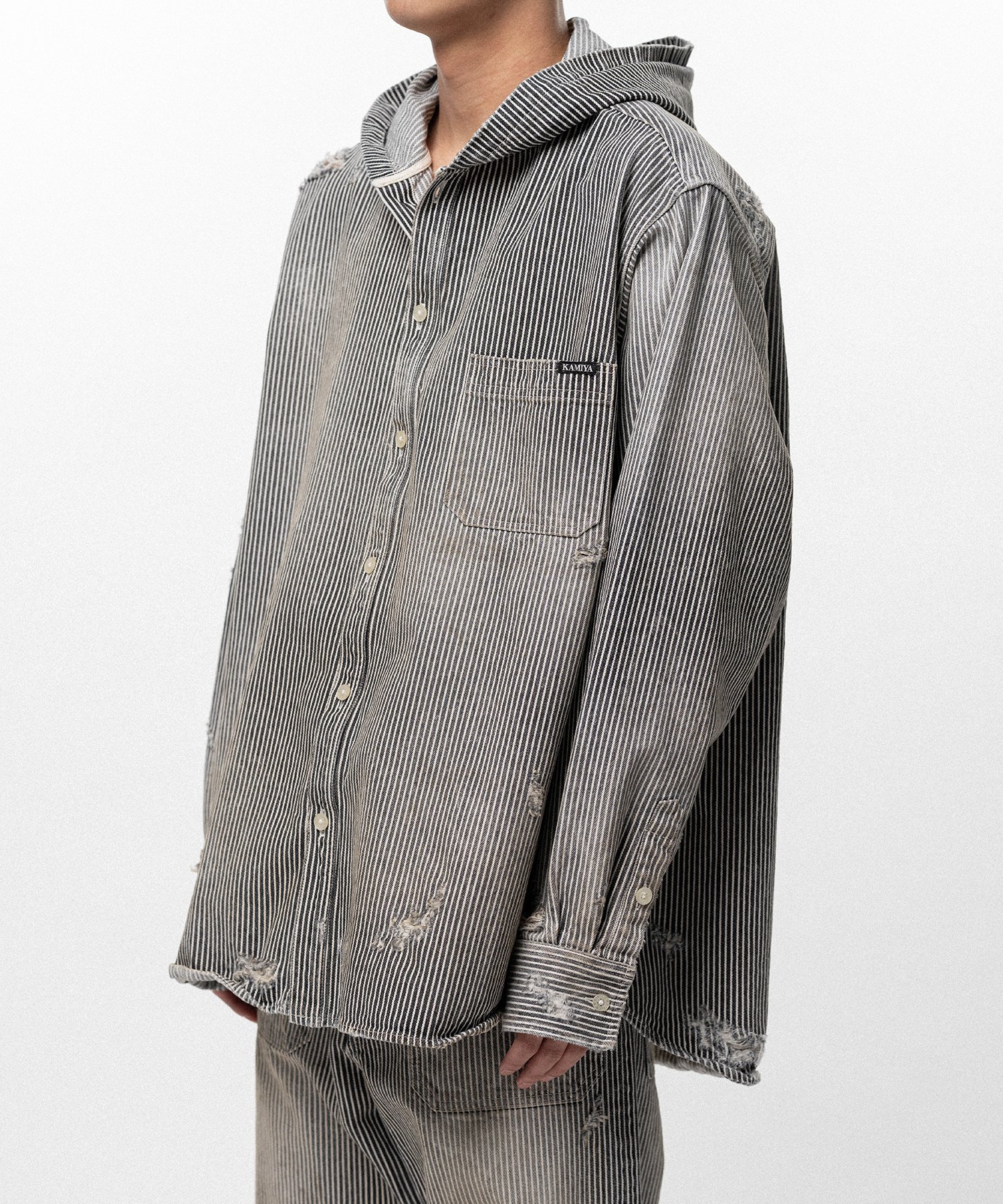 Hooded Hickory Shirt