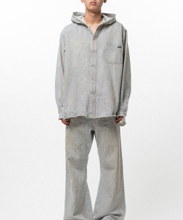 Hooded Hickory Shirt