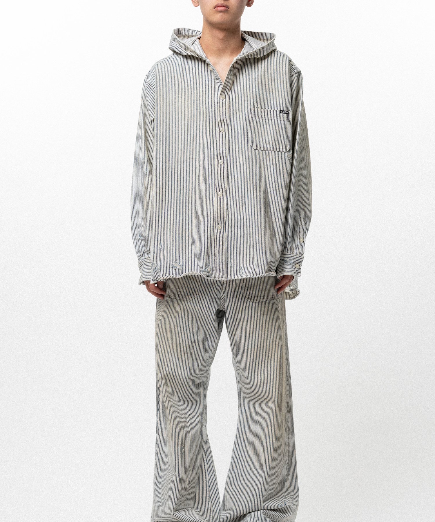 Hooded Hickory Shirt