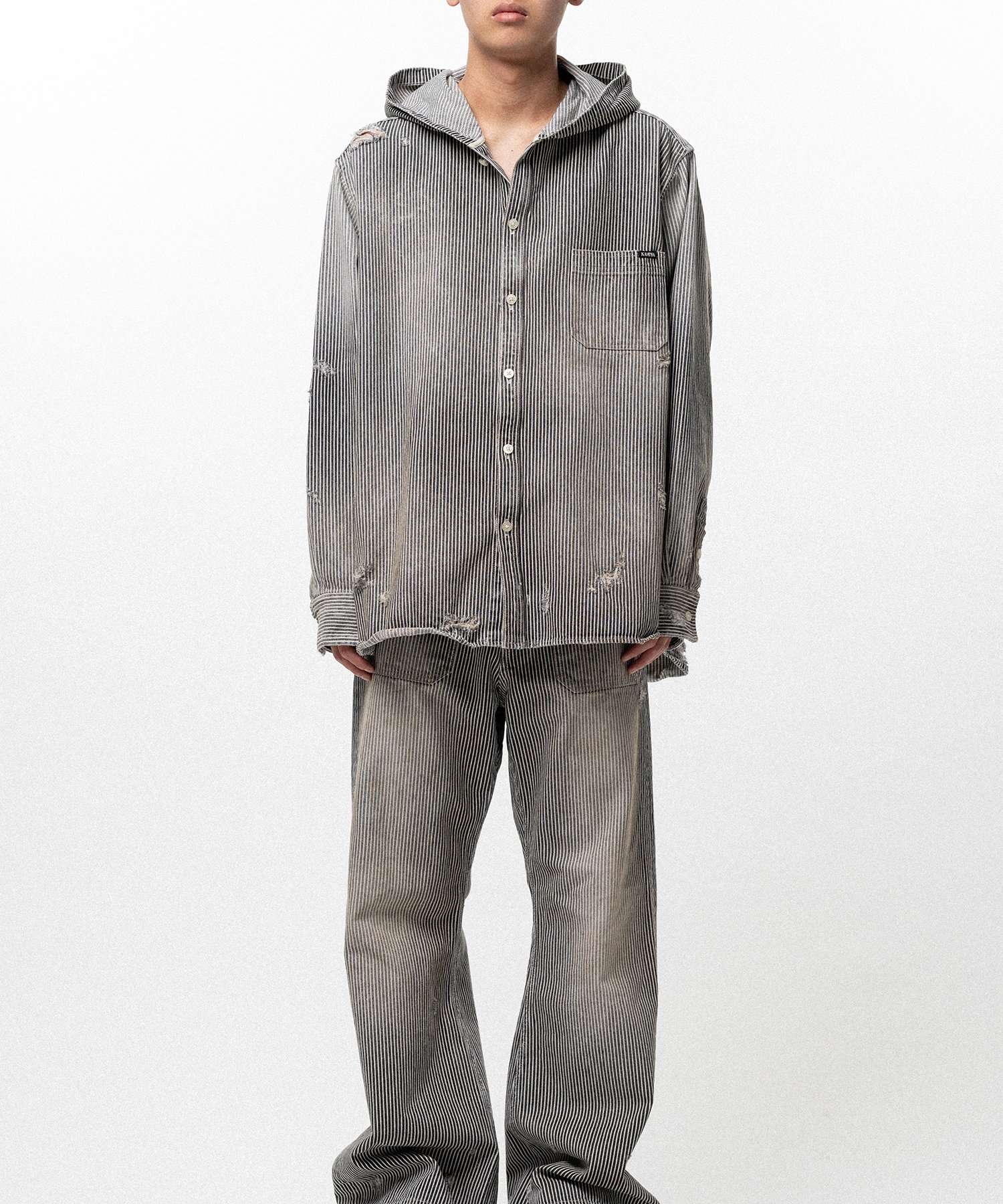 Hooded Hickory Shirt