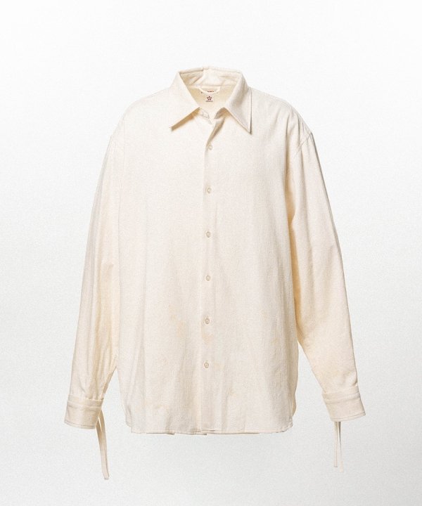 Ash Fade Drawstring Cuff Shirt