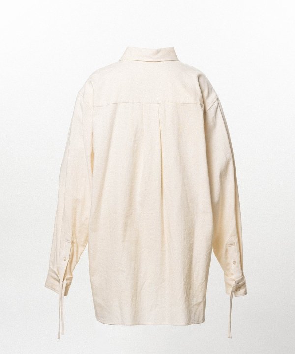 Ash Fade Drawstring Cuff Shirt