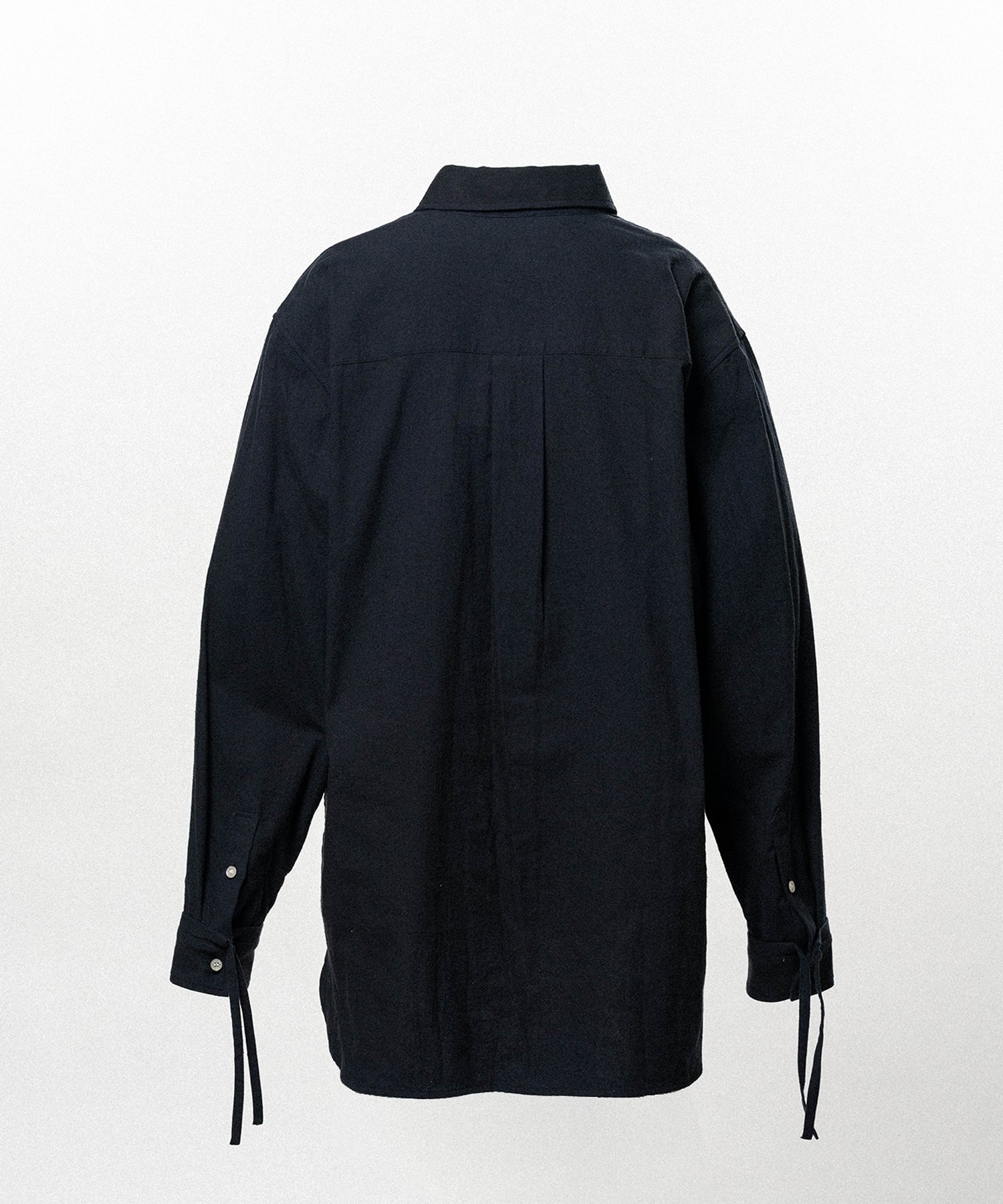 Ash Fade Drawstring Cuff Shirt