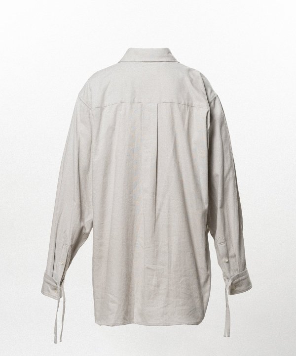 Ash Fade Drawstring Cuff Shirt