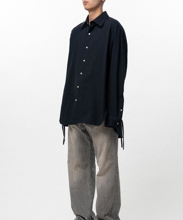 Ash Fade Drawstring Cuff Shirt