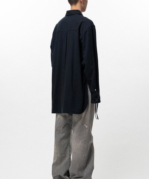 Ash Fade Drawstring Cuff Shirt