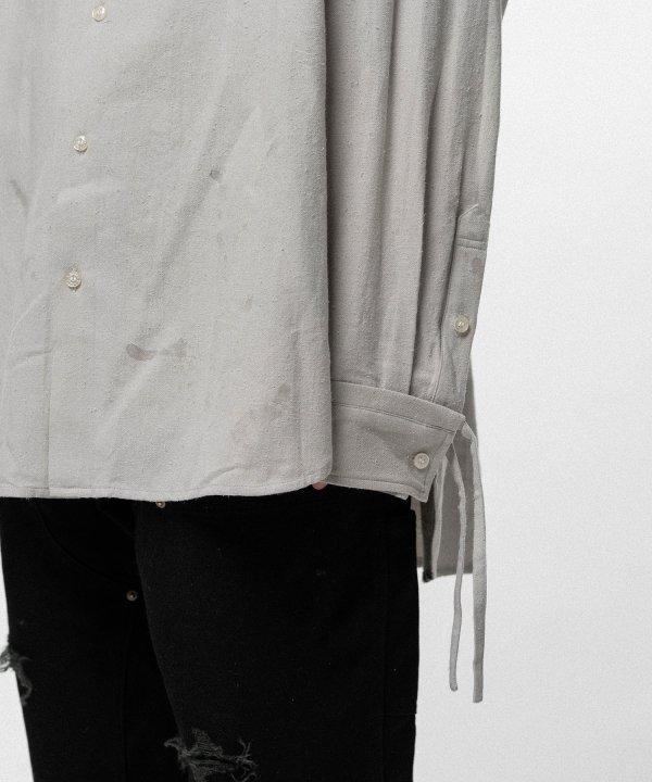 Ash Fade Drawstring Cuff Shirt