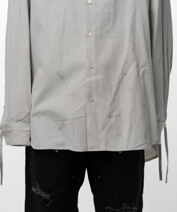 Ash Fade Drawstring Cuff Shirt