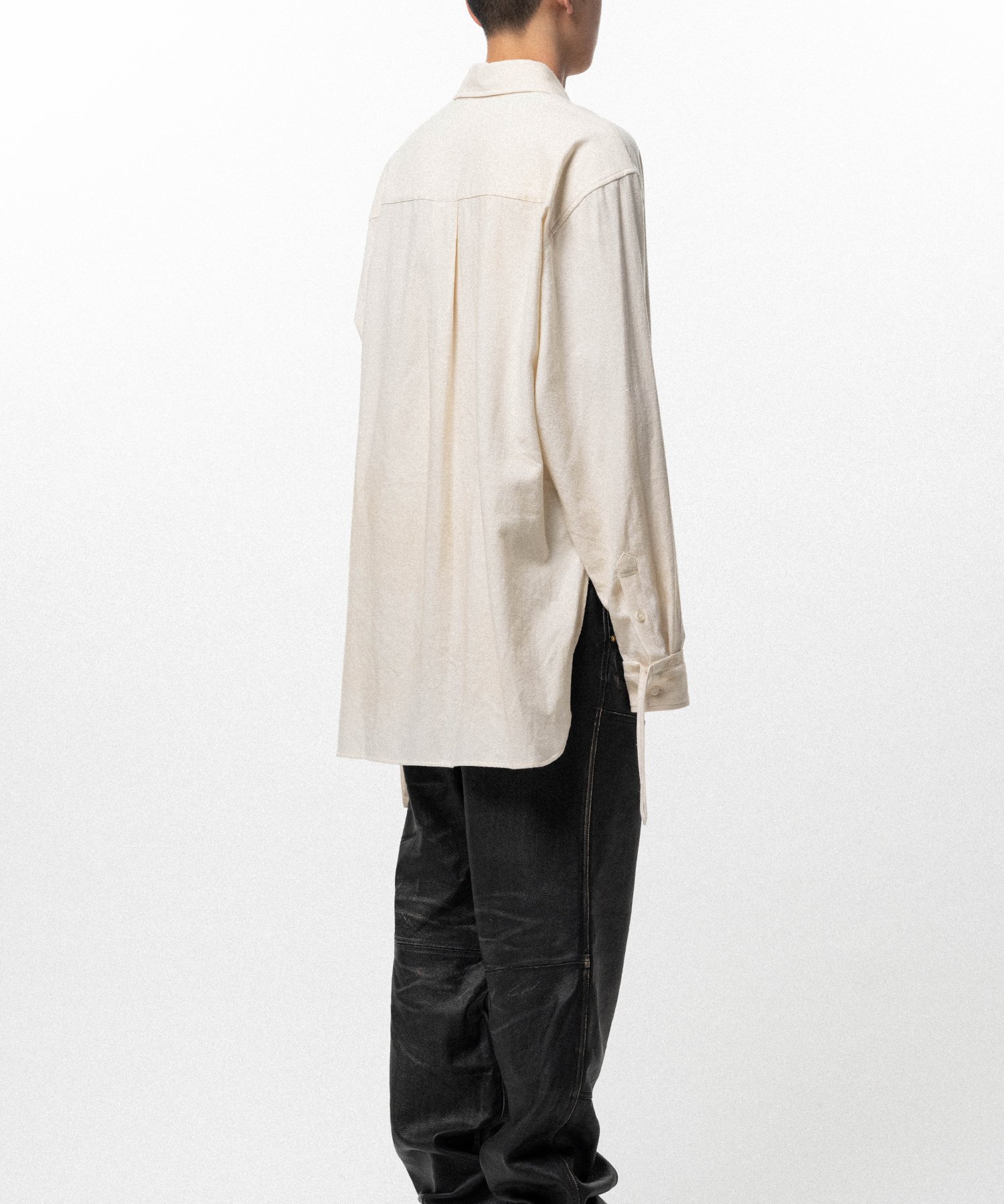Ash Fade Drawstring Cuff Shirt