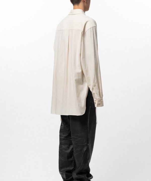 Ash Fade Drawstring Cuff Shirt