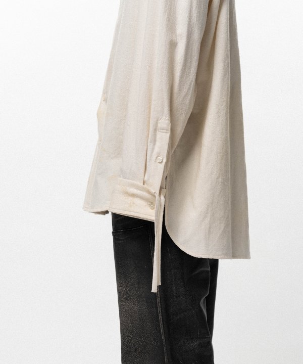 Ash Fade Drawstring Cuff Shirt