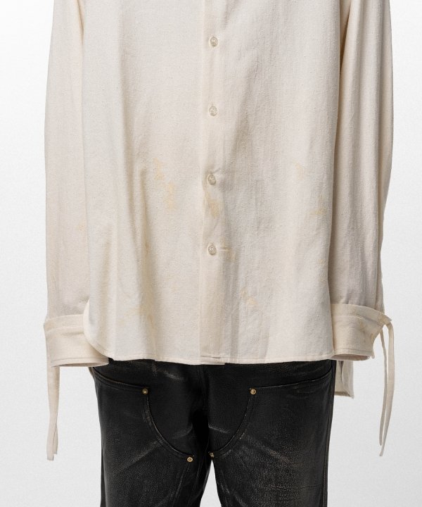 Ash Fade Drawstring Cuff Shirt