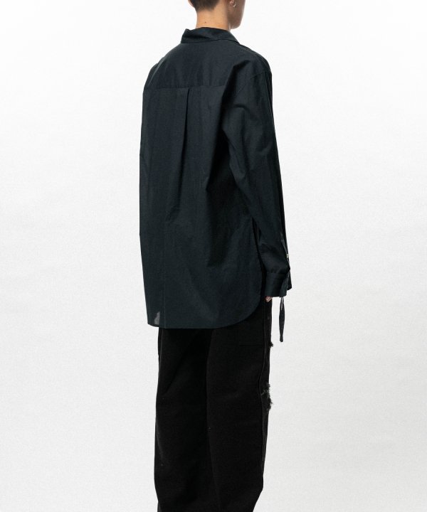 Drawstring Cuff Shirt