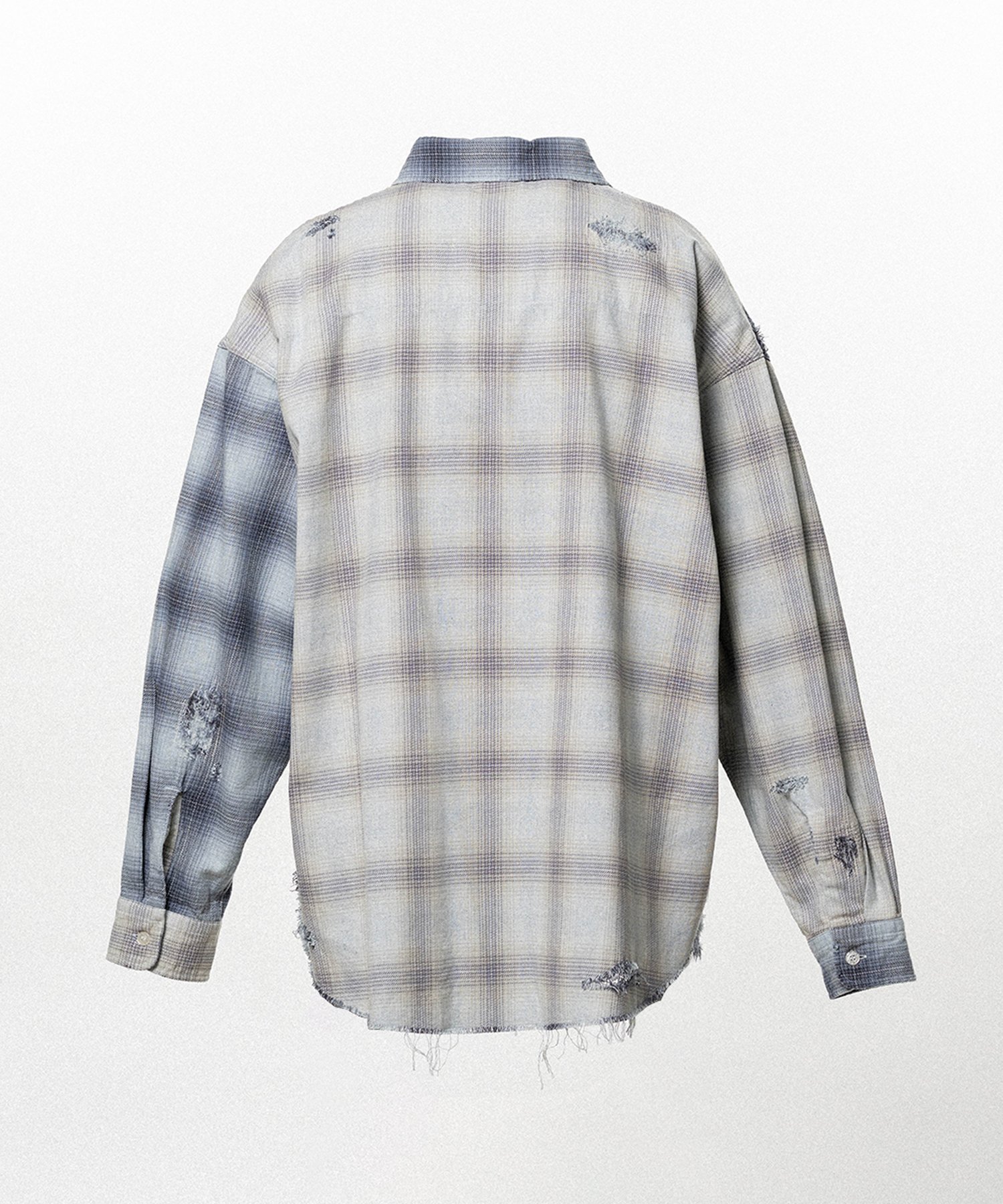 Repaired Crazy Checked Shirt
