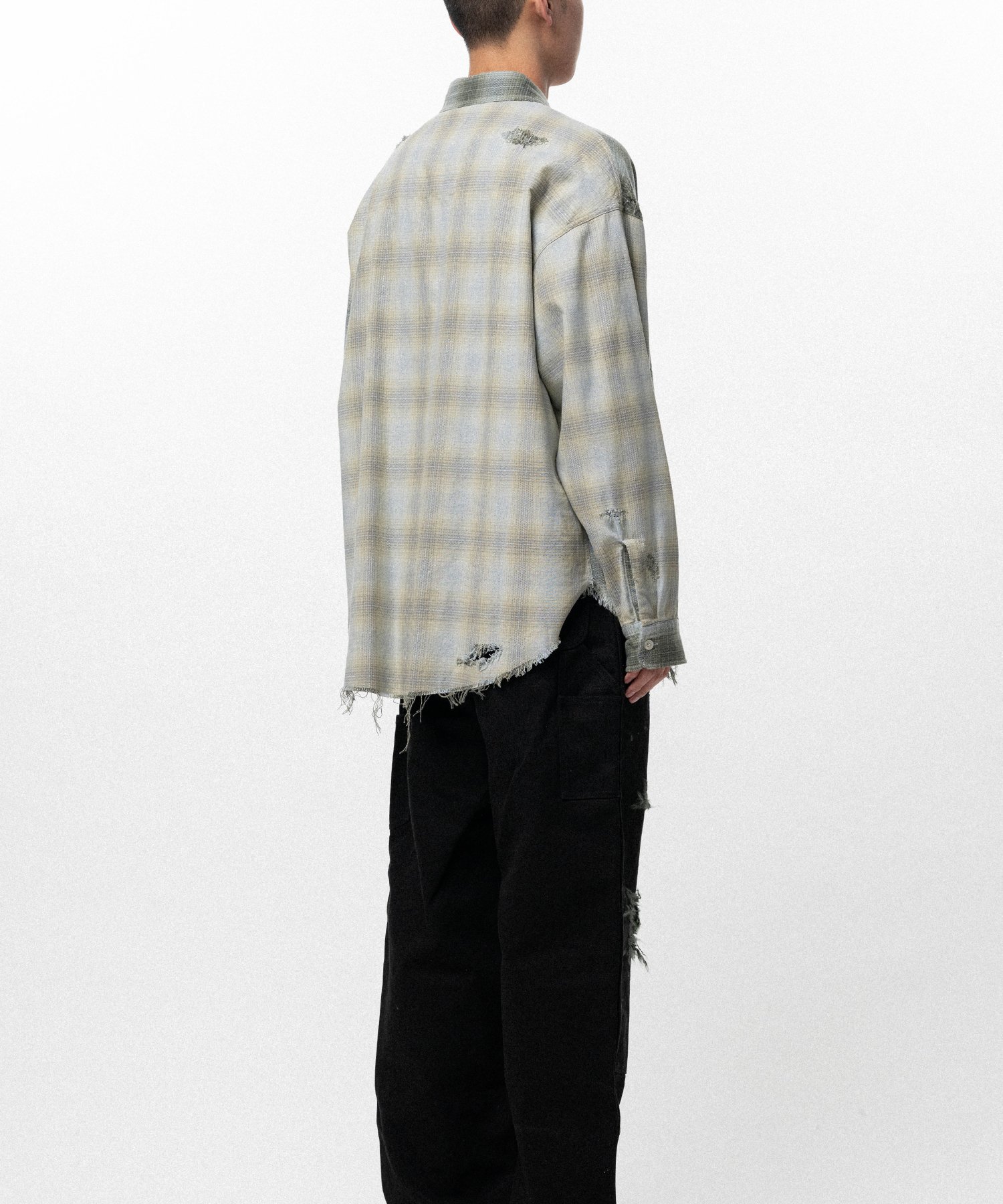 Repaired Crazy Checked Shirt