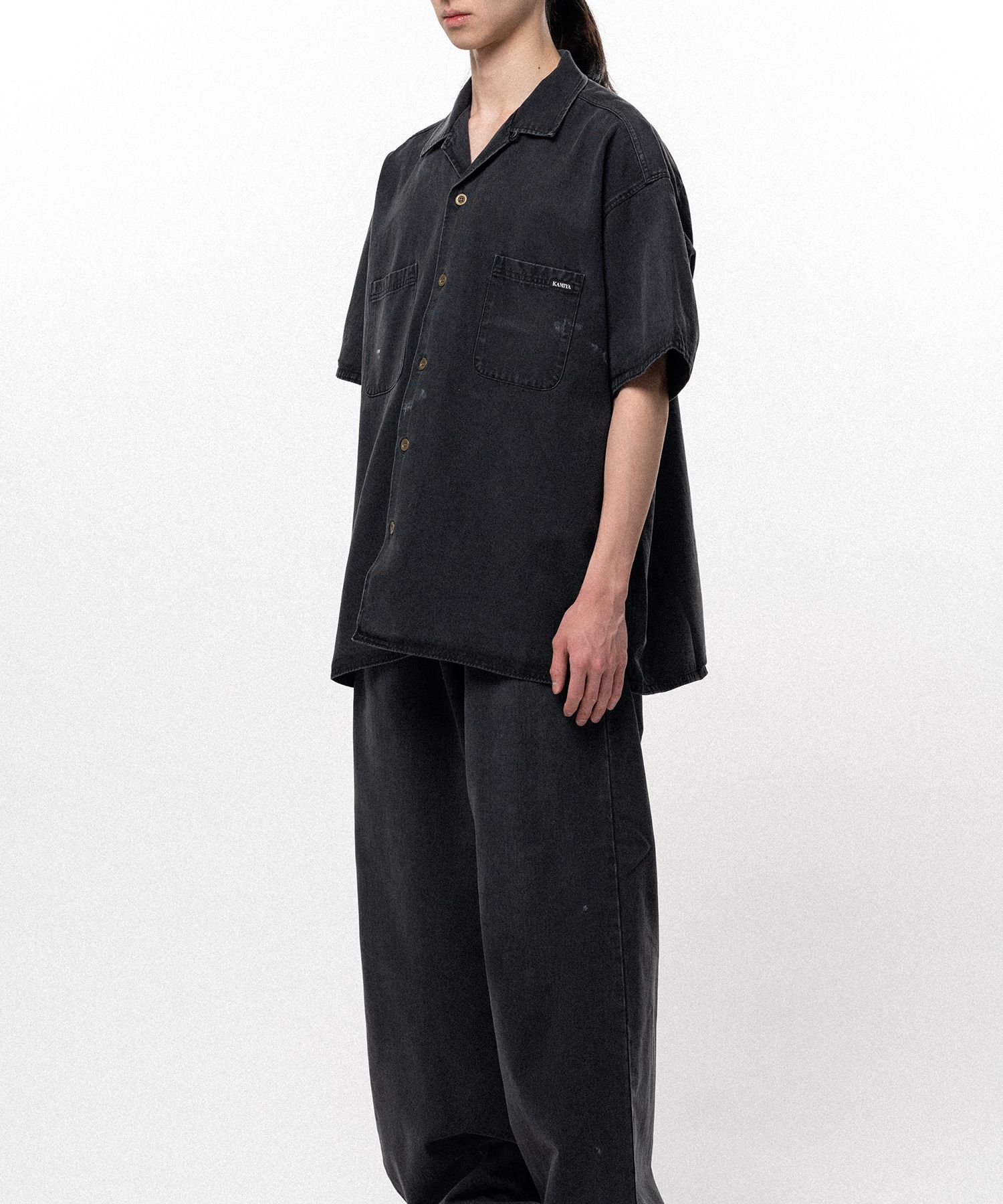 Tencel Denim Short Sleeve Work Shirt