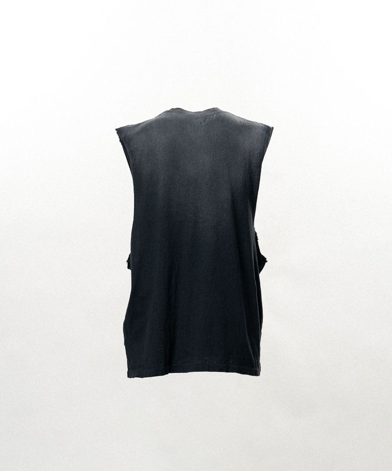 "AERO-KMY" Sleeveless T-shirt
