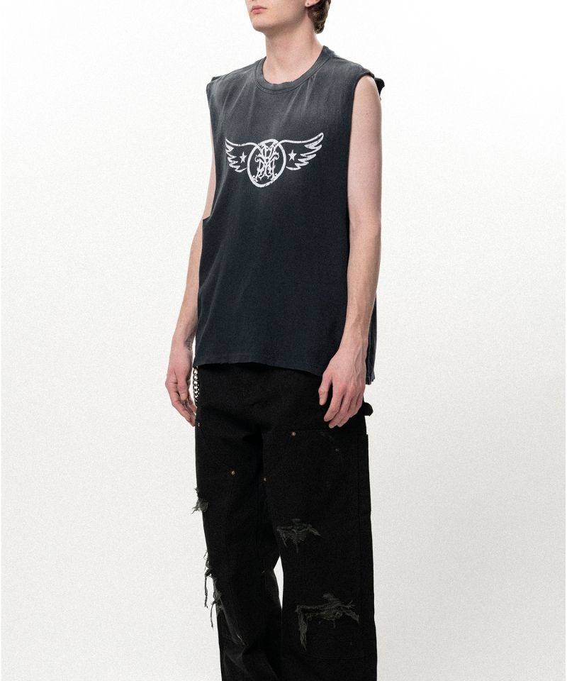 "AERO-KMY" Sleeveless T-shirt