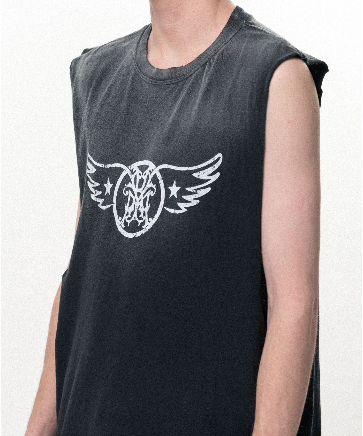 "AERO-KMY" Sleeveless T-shirt