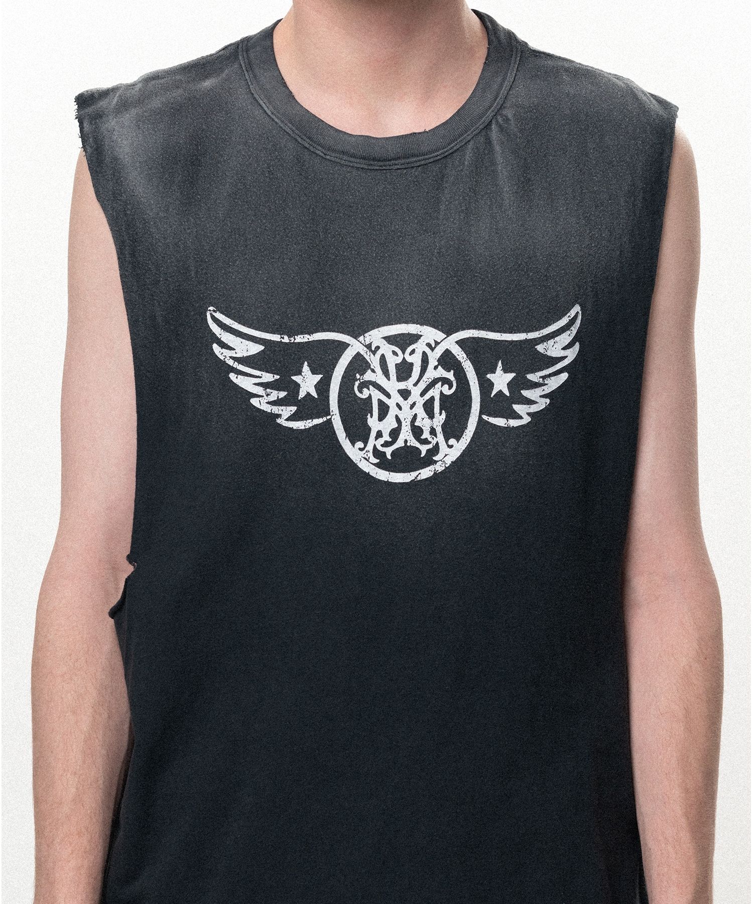 "AERO-KMY" Sleeveless T-shirt