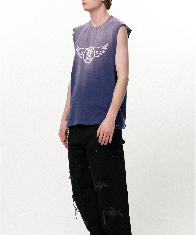 "AERO-KMY" Sleeveless T-shirt