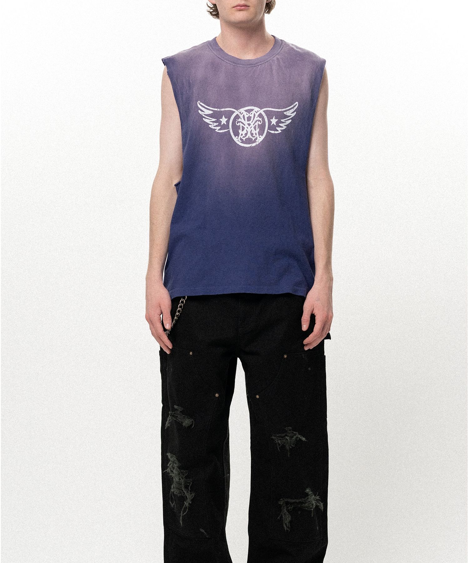 "AERO-KMY" Sleeveless T-shirt