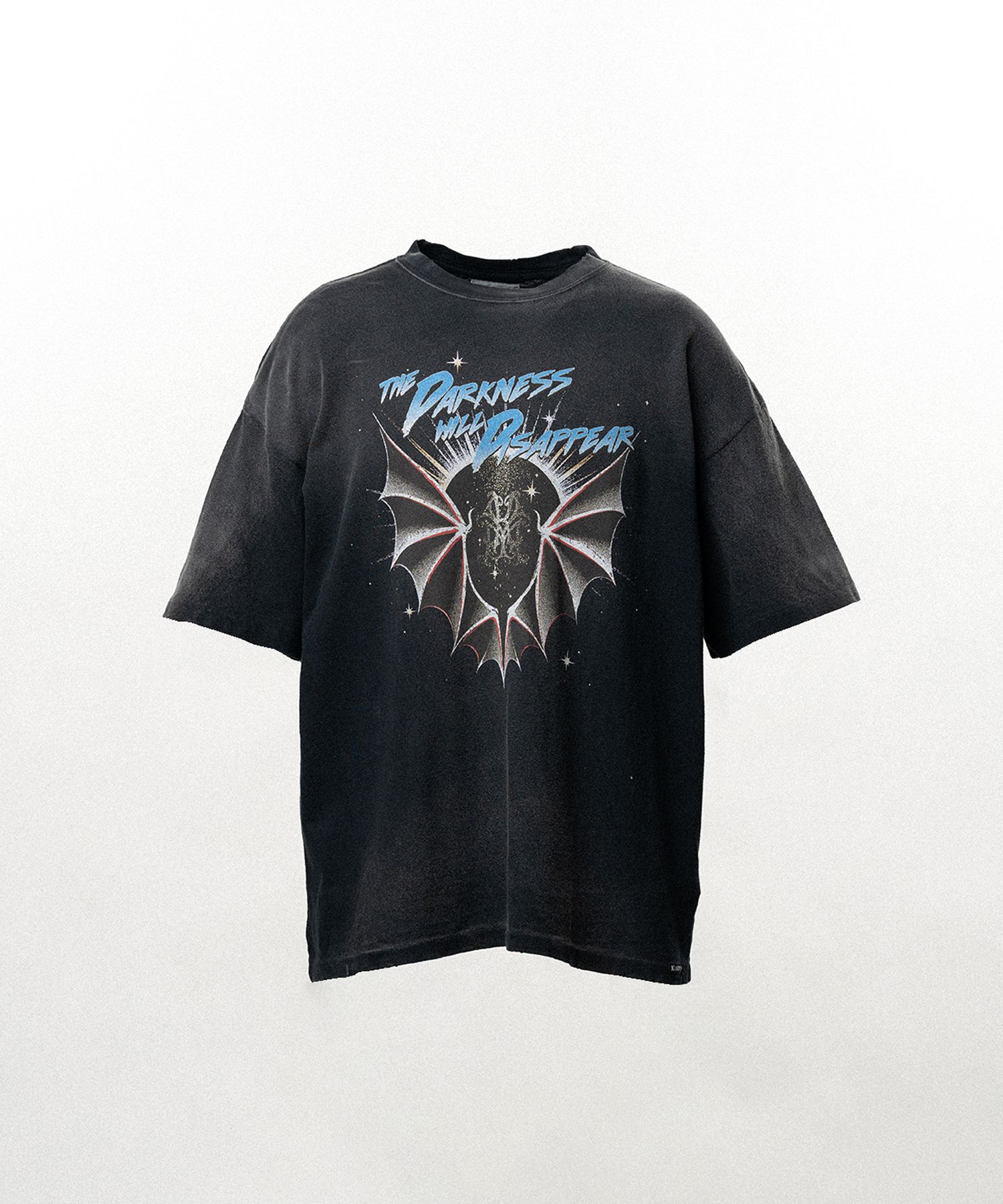 "THE DARKNESS WILL DISAPPEAR" Distressed T-shirt
