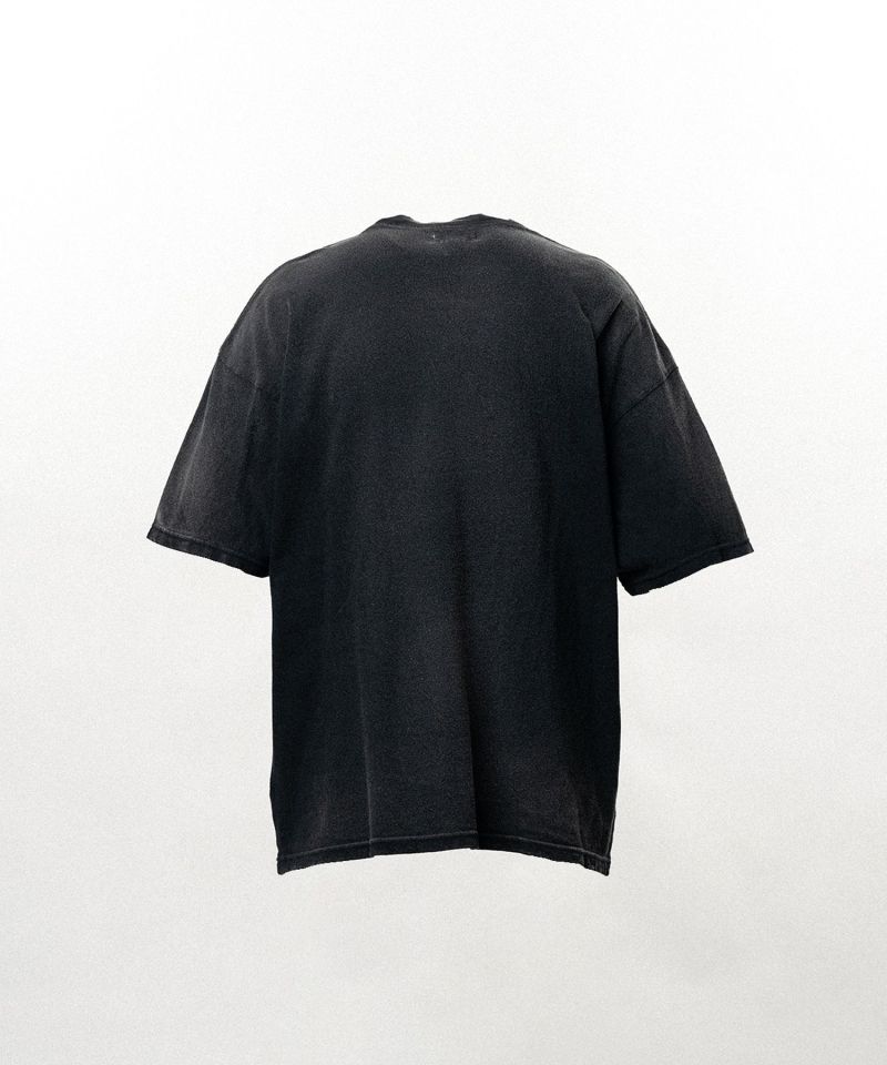 "COYOTE ANGEL" Distressed Pocket T-shirt